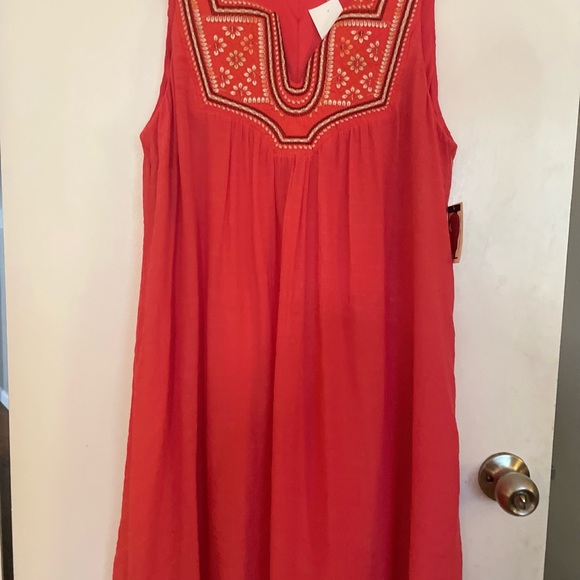 Luxology Sleeveless Lightweight A-Line Dress - Size M - Picture 6 of 16